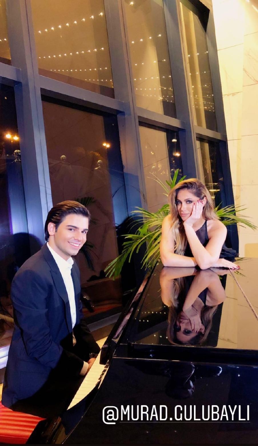 Nigar Mədət Quliyevin oğlu ilə klipə çəkildi - FOTOLAR